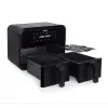 Fritadeira de ar Princess 1.182068.01.001 fritadeira de ar quente de câmara dupla 8 L 2400 W 220 °C Touch LED (preto)