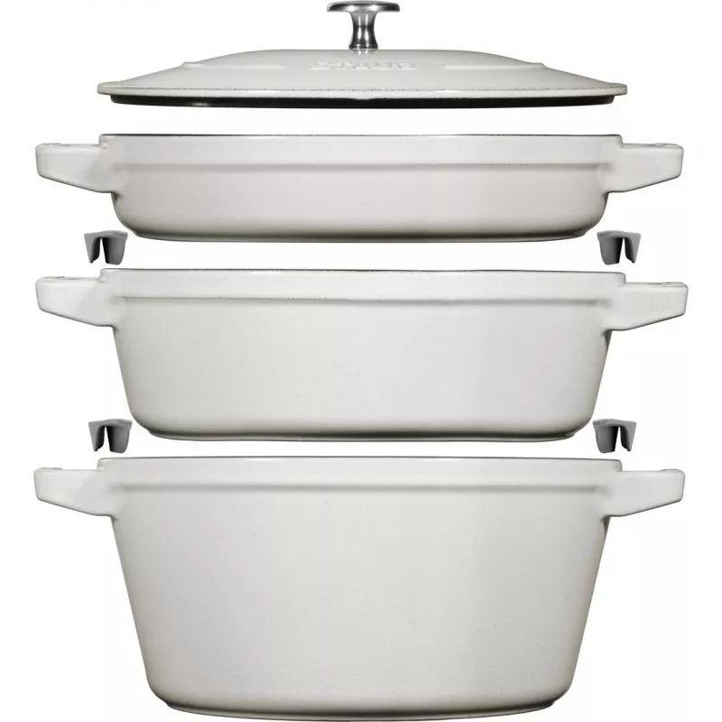 Staub La Cocotte 4,2 L caçarola redonda de ferro fundido