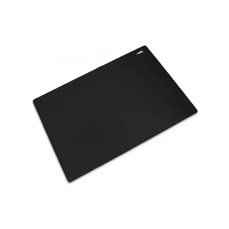 Tapete de rato IBOX AURORA preto modelo IMPG4 com 850 mm de comprimento e 580 mm de largura, 3 mm de espessura