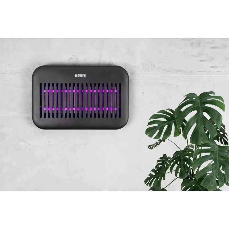 Lâmpada inseticida NOVEEN IKN550 LED recarregável – controlo de pragas interior, armadilha UV elétrica