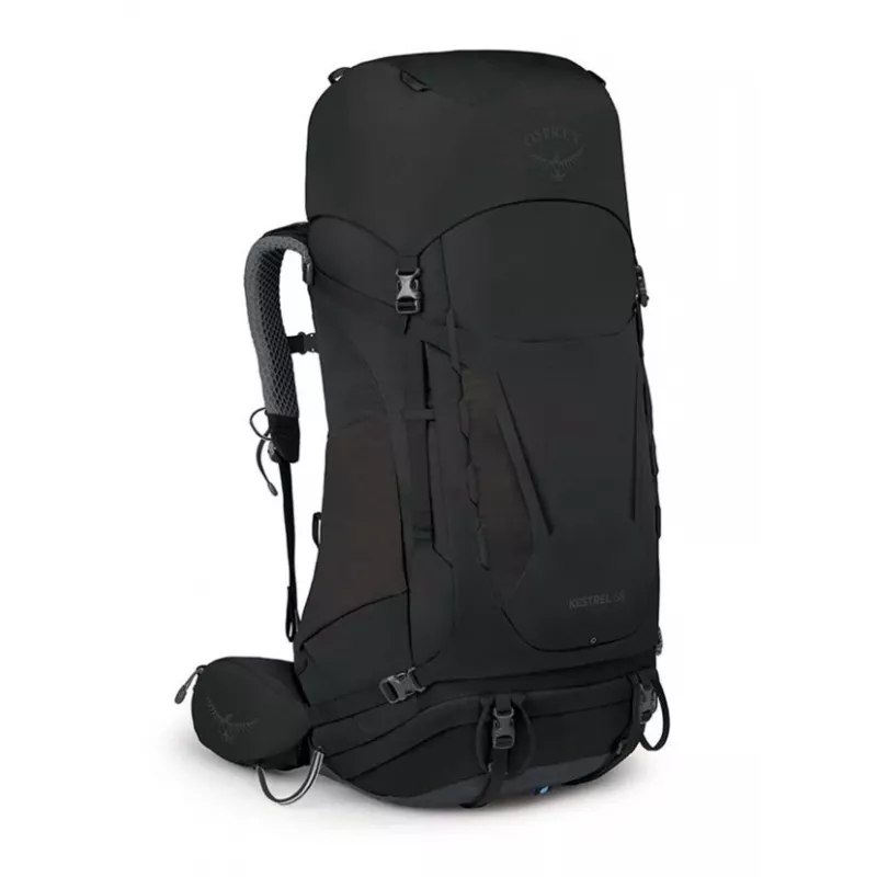 Mochila de trekking Osprey Kestrel 68 preto L/XL