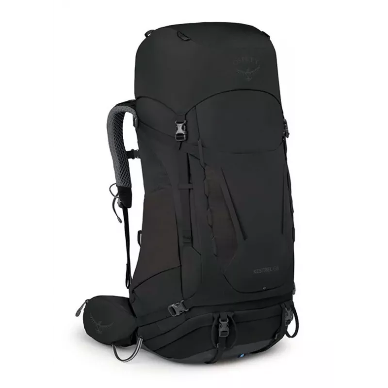 Mochila de trekking Osprey Kestrel 68 preto L/XL
