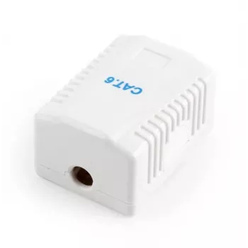 Tomada de instalação Cat6 de superfície Gembird NCAC-1U6-01