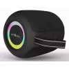 Altifalante portátil mono GEMBIRD GMB Audio SPK-BT-LED-05-BK — 8 W RMS, driver de 6,6 cm, Bluetooth, suporte MicroSD, cilindro preto