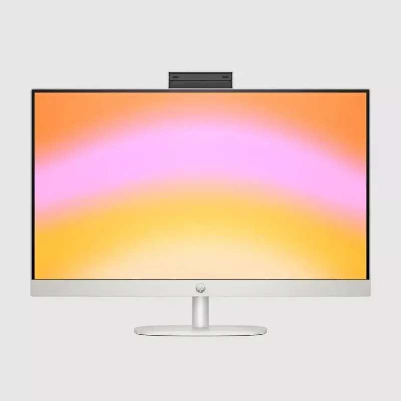 PC All-in-One HP 27-cr0222nw — HP All-in-One desktop com AMD Ryzen 7 7730U, 16 GB RAM, 512 GB SSD, 27 polegadas FHD, Windows 11 Home, Wi‑Fi 6