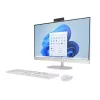PC All-in-One HP 27-cr0232nw — AMD Ryzen 5 7520U, 16GB RAM, 512GB SSD, 27 polegadas FHD, Windows 11 Home, Wi‑Fi 6 (branco)