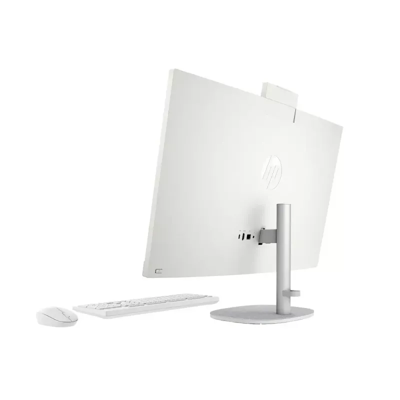 PC All-in-One HP 27-cr0232nw — AMD Ryzen 5 7520U, 16GB RAM, 512GB SSD, 27 polegadas FHD, Windows 11 Home, Wi‑Fi 6 (branco)