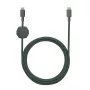 Native Union Anchor Cable 240W de USB-C para USB-C, 3 m, Slate Green