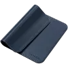 Tapete de rato Satechi Premium – tapete de rato em pele vegan (azul)