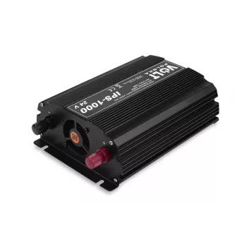 Inversor Volt Polska IPS-1000 24/230 V com onda sinusoidal modificada, 700 W de potência contínua / 1000 W de potência de pico