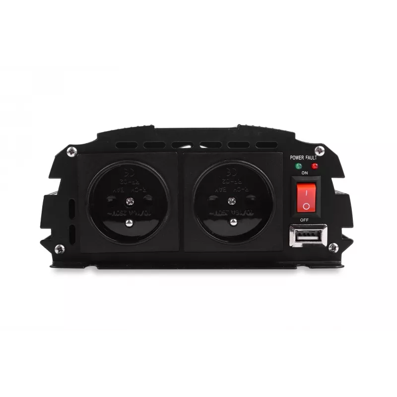 Volt Polska IPS-1000 24/230 V Inversor de onda sinusoidal modificada, 700 W contínuos / 1000 W de pico