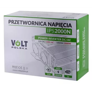 Conversor de tensão Volt Polska IPS 2000 N 12/230 V 1000/2000 W