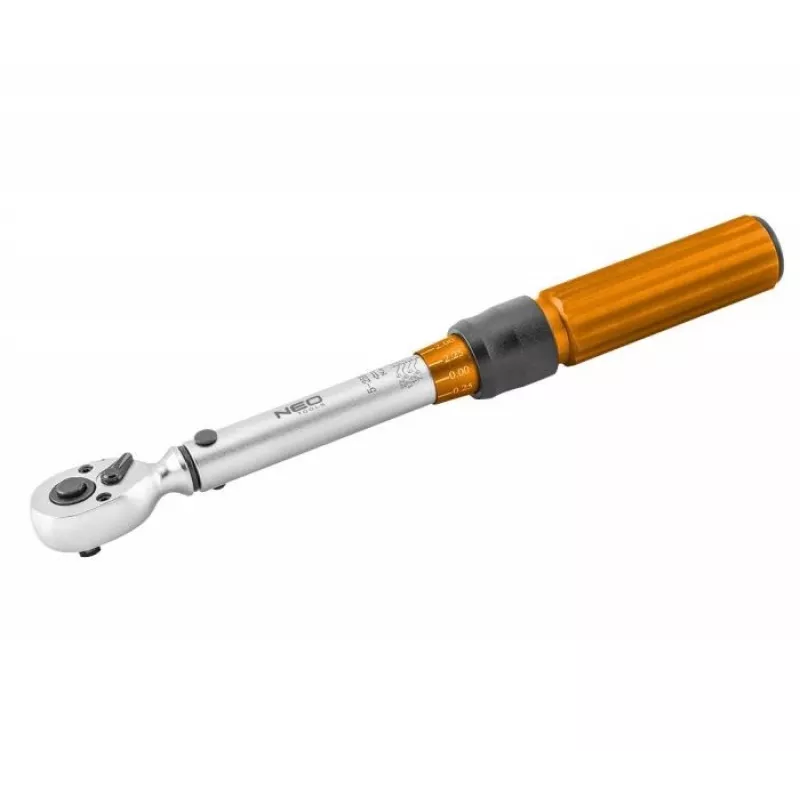 Conjunto de chaves dinamométricas bidirecionais Neo Tools 1/4, 3/8, 1/2, 3 unid.