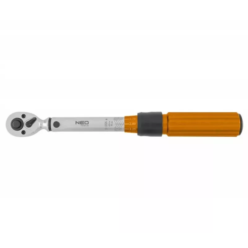 Conjunto de chaves dinamométricas bidirecionais Neo Tools 1/4, 3/8, 1/2, 3 unid.