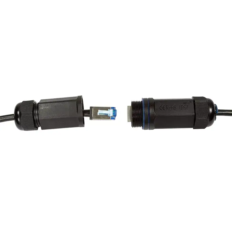 Cabo de rede LogiLink CQ7133S RJ-45 Cat6a 40 m preto