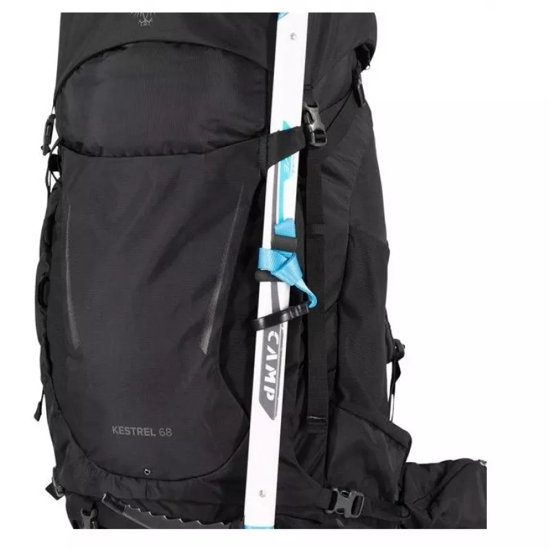 Mochila de trekking Osprey Kestrel 48 preta S/M