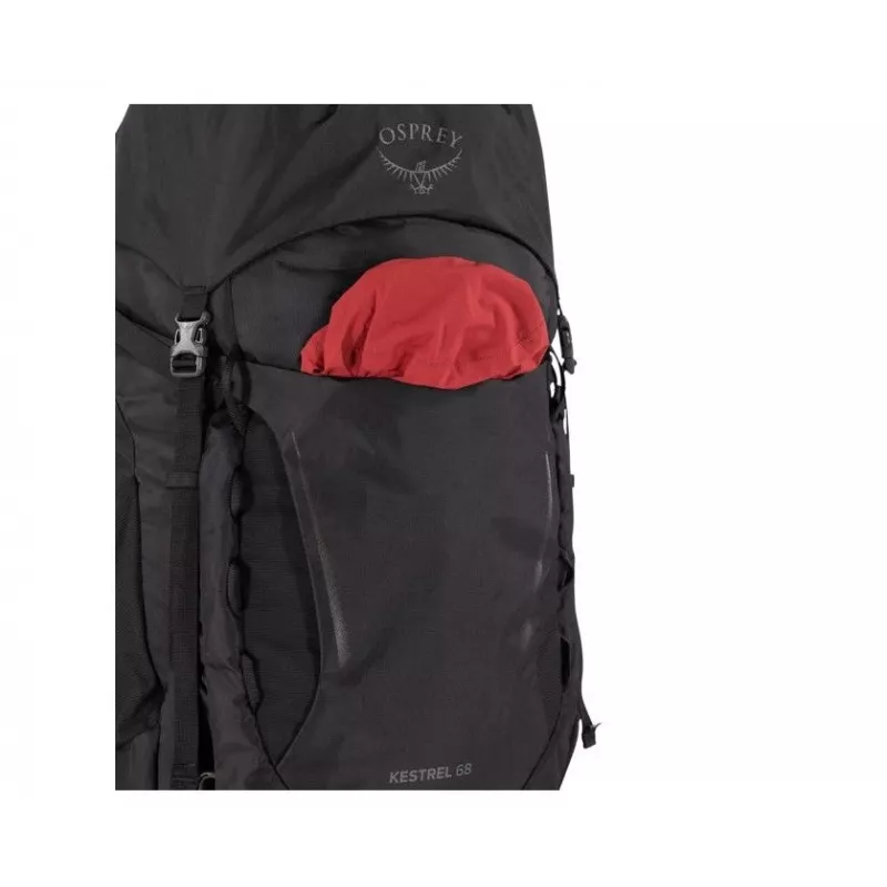 Mochila de trekking Osprey Kestrel 48 preta S/M