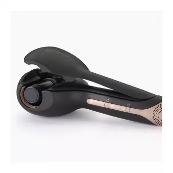 Ferro de encaracolar BaByliss Wave Secret Air C1900E — tecnologia de calor, visor LED, cabo de 2,5 m, preto