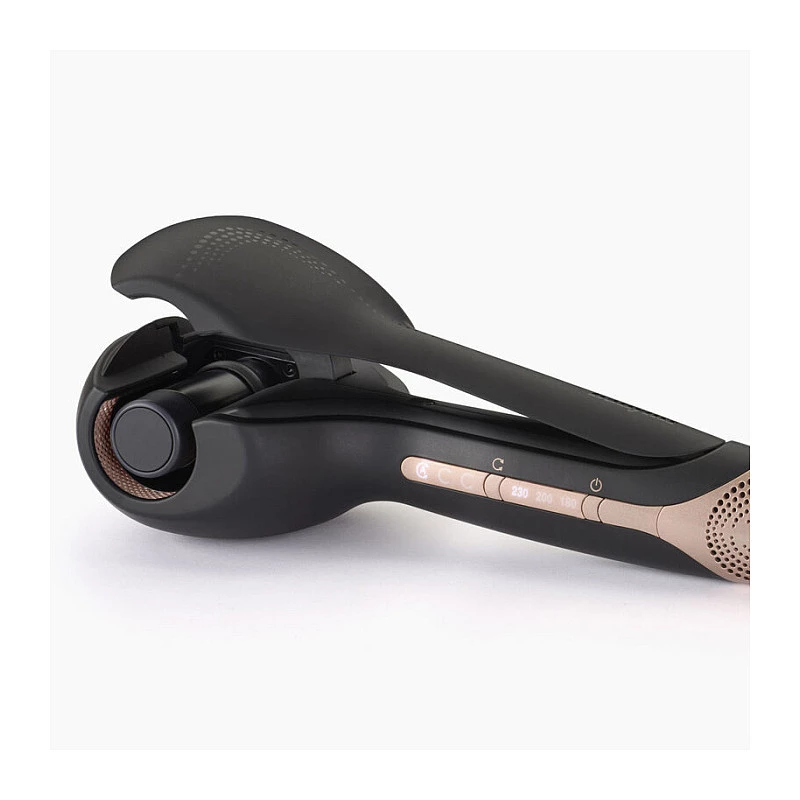 Ferro de encaracolar BaByliss Wave Secret Air C1900E — tecnologia de calor, visor LED, cabo de 2,5 m, preto