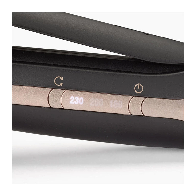 Ferro de encaracolar BaByliss Wave Secret Air C1900E — tecnologia de calor, visor LED, cabo de 2,5 m, preto