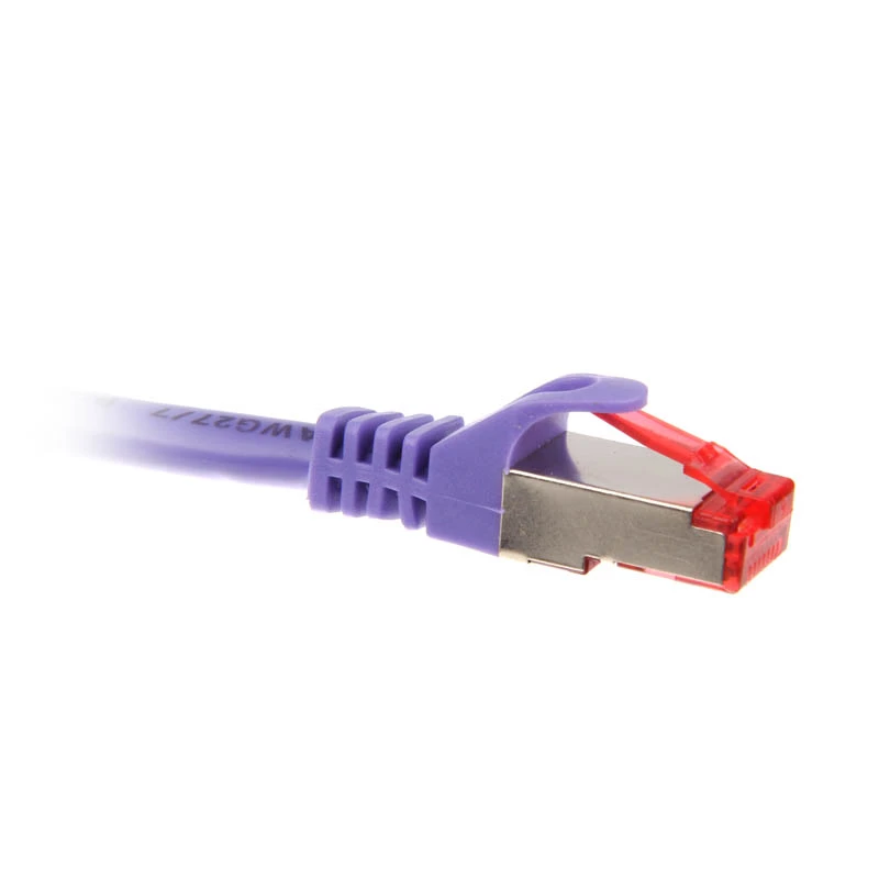 Cabo de rede InLine S/FTP PiMF Cat.6 250MHz PVC cobre roxo 2m
