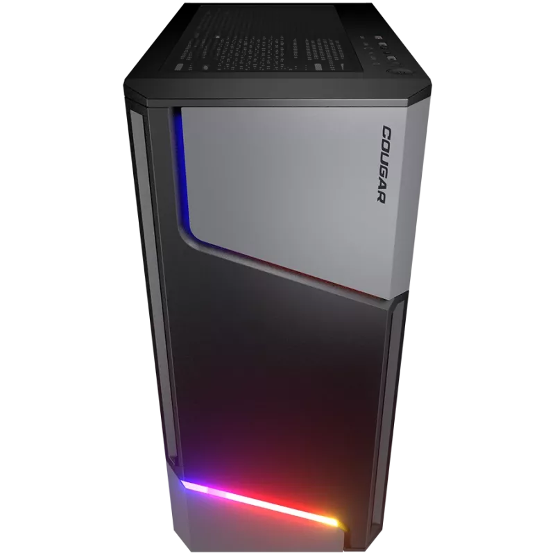 Caixa de PC COUGAR Gaming MX360 RGB Midi Tower preto