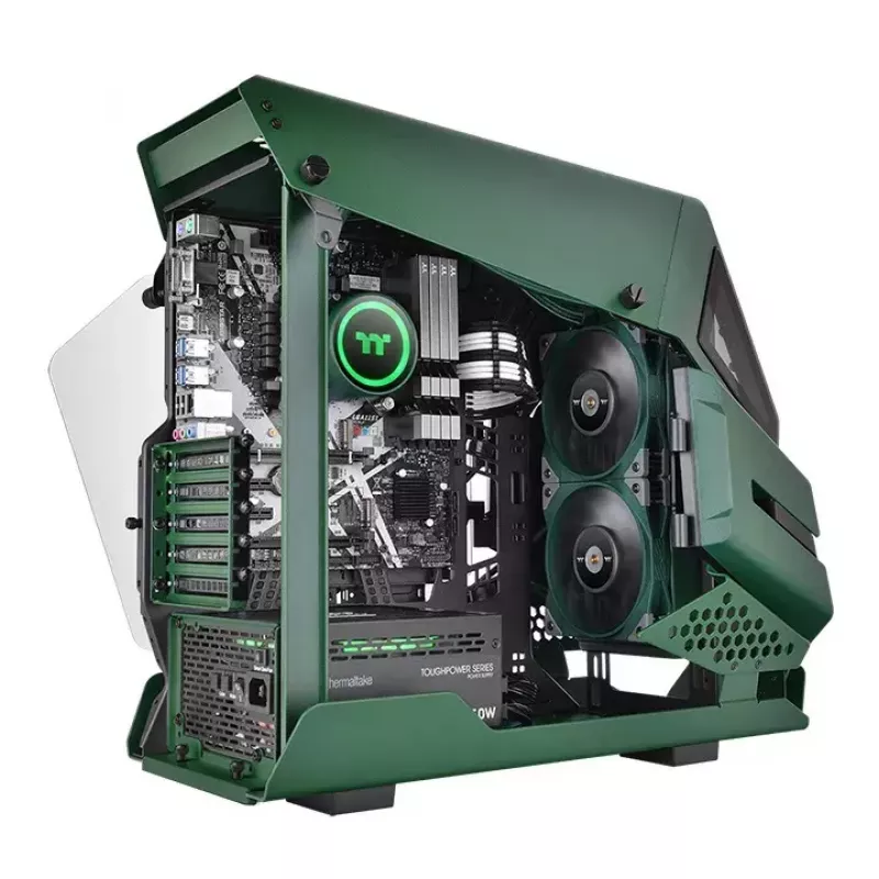 Refrigeração líquida All-in-One Thermaltake CL-W319-PL12RG-A 12 cm verde 500-2000 rpm