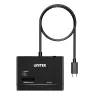 Caixa para SSD UNITEK S1232A01-EU preto M.2/2,5 polegadas/3,5 polegadas 10 Gbit/s