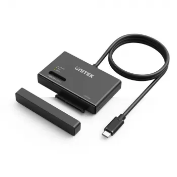 Caixa para SSD UNITEK S1232A01-EU preto M.2/2,5 polegadas/3,5 polegadas 10 Gbit/s