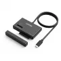 Caixa para SSD UNITEK S1232A01-EU preto M.2/2,5 polegadas/3,5 polegadas 10 Gbit/s