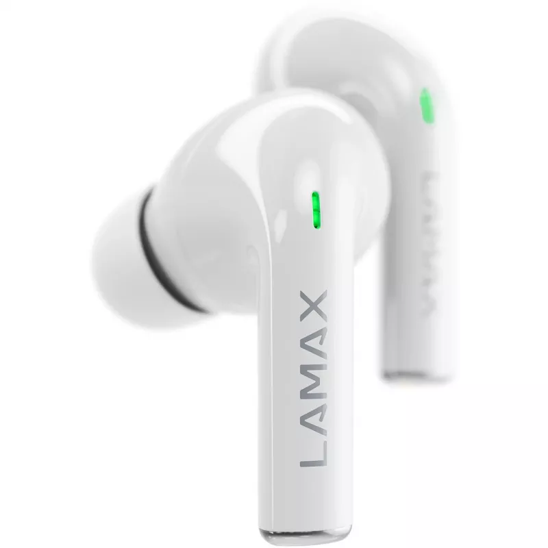 LAMAX Electronics AUSCULTADORES SEM FIOS LAMAX CLIPS1 LMXCL1W INTRA-AURICULARES BRANCO - Auscultadores
