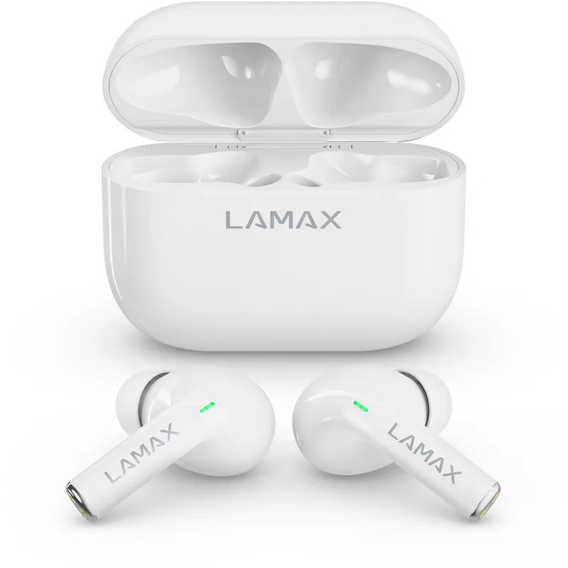LAMAX Electronics AUSCULTADORES SEM FIOS LAMAX CLIPS1 LMXCL1W INTRA-AURICULARES BRANCO - Auscultadores