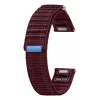 Pulseira Samsung Galaxy Watch 7 Fabric Band S/M Borgonha