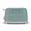Torradeira Smeg TSF01EGMEU 6 2 fatias 950 W cromado, verde