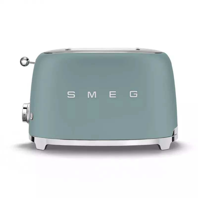 Torradeira Smeg TSF01EGMEU 6 2 fatias 950 W cromado, verde