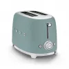 Torradeira Smeg TSF01EGMEU 6 2 fatias 950 W cromado, verde