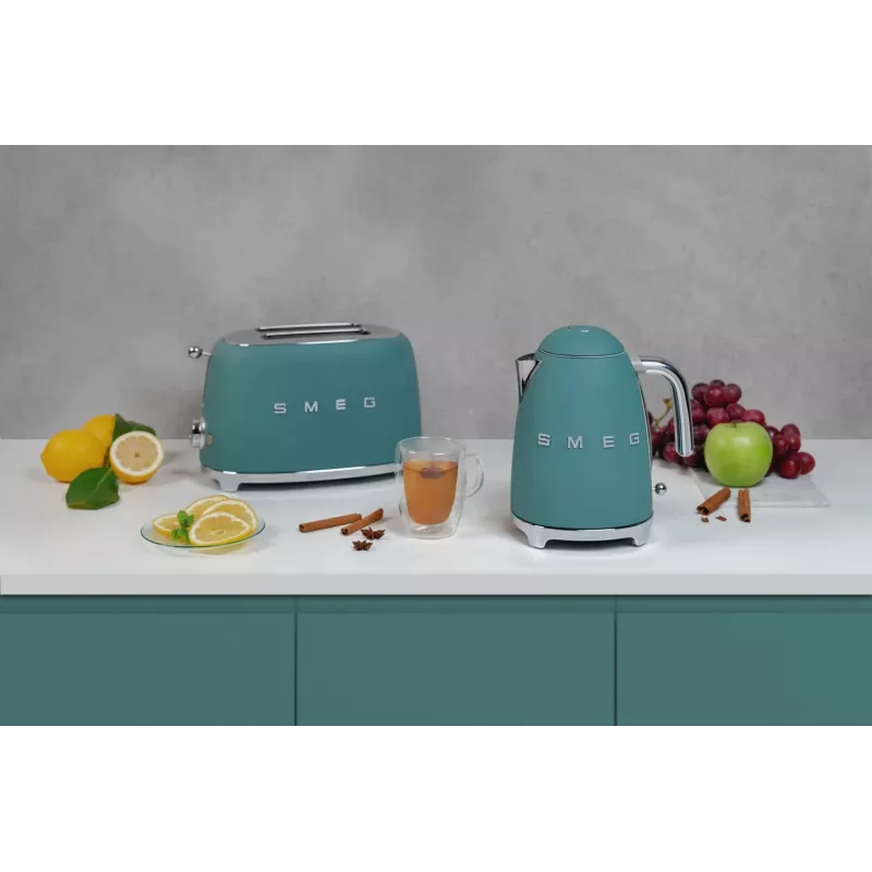 Torradeira Smeg TSF01EGMEU 6 2 fatias 950 W cromado, verde