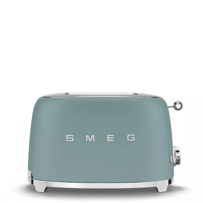 Torradeira Smeg TSF01EGMEU 6 2 fatias 950 W cromado, verde