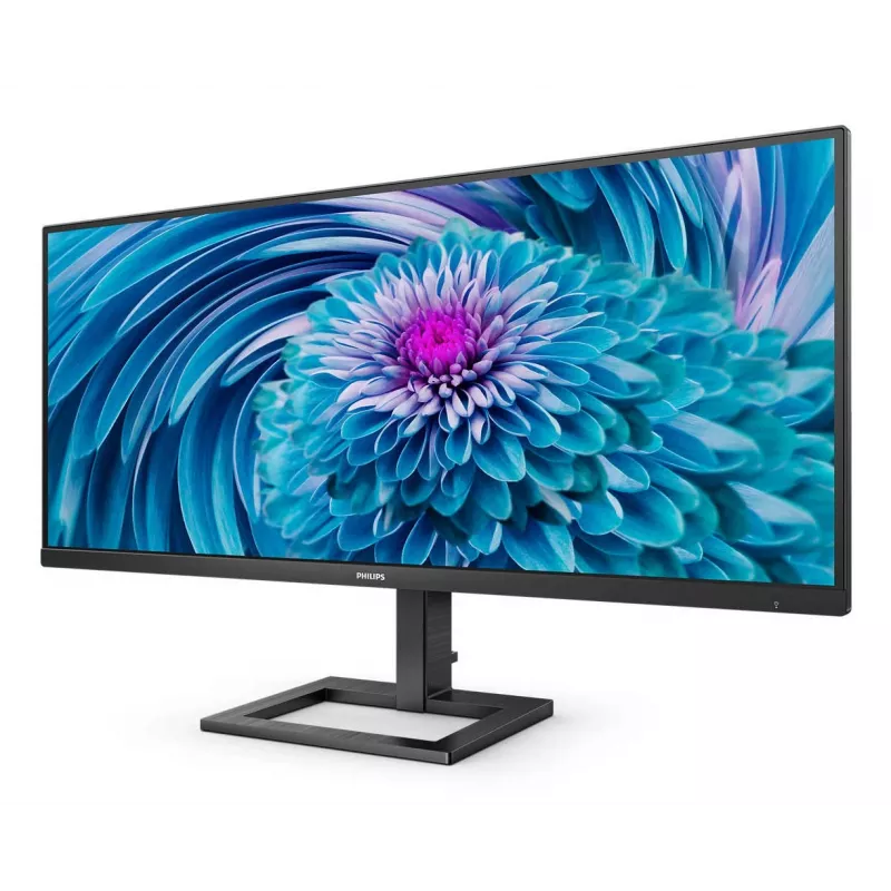 Monitor LED Philips E Line 346E2LAE/00 86,4 cm (34) 3440 x 1440 píxeis Wide Quad HD LCD preto