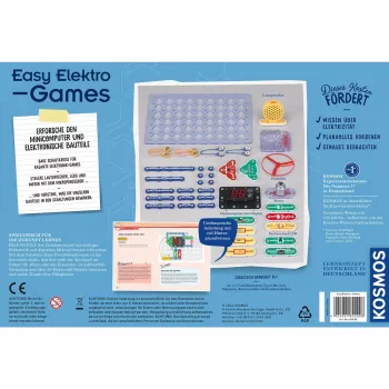 Easy Electric - Jogos, kit de experimentação