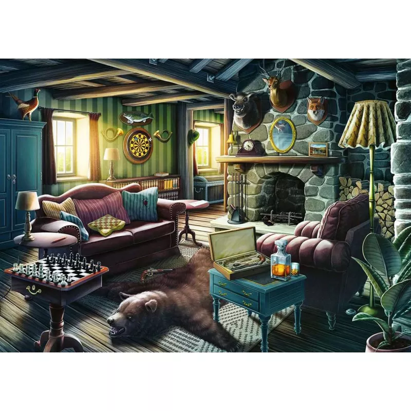 Puzzle Ravensburger Gifted Murder 264 peças – puzzle de 264 peças, corte padrão, jovens e adultos