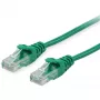 Equip Life - Cabo de rede - RJ-45 (M) - RJ-45 (M) - 0,5 m - UTP - CAT 6 - crimpado, flexível - verde (625447)