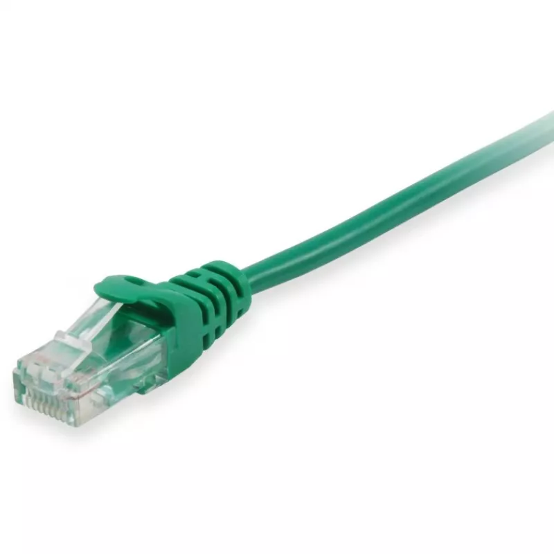 Equip Life - Cabo de rede - RJ-45 (M) - RJ-45 (M) - 0,5 m - UTP - CAT 6 - crimpado, flexível - verde (625447)