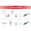 Equip Life - Cabo de rede - RJ-45 (M) - RJ-45 (M) - 0,5 m - UTP - CAT 6 - crimpado, flexível - verde (625447)