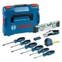 Conjunto de chaves de fendas Bosch 0615990N2R – 19 peças, pontas e punhos de chaves de fendas sortidos