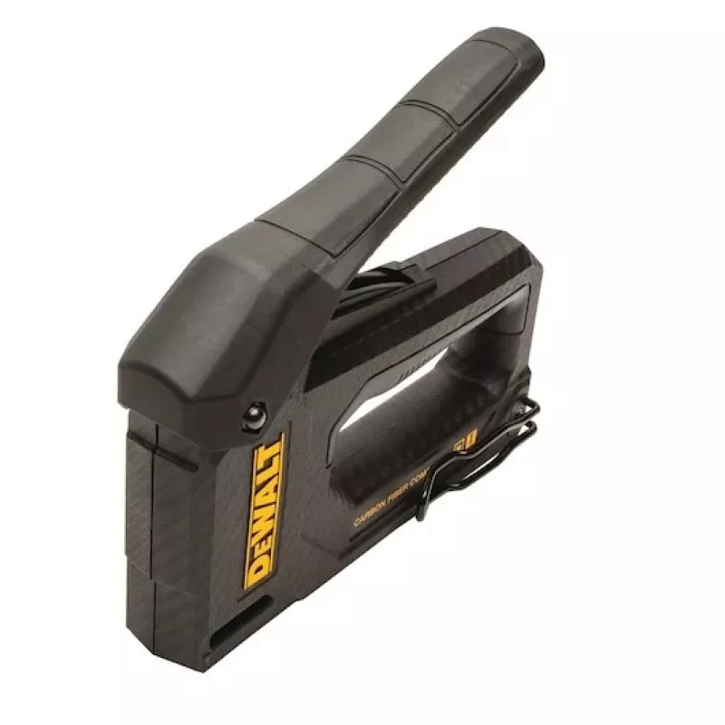 Agrafador DeWalt DWHT80276-0 fibra de carbono 2-em-1 — agrafador manual e agrafador, design compacto