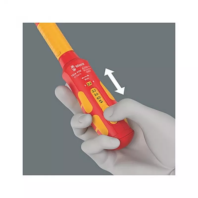 Chave dinamométrica Wera 05075876001 mecânica 2,4 - 4 N⋅m