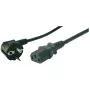 LogiLink cabo de alimentação - IEC 60320 C13 para CEE 7/7 (M)