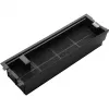 Filtro para exaustor Electrolux MCFE18ST, carvão ativo, 372×112×73 mm, compatível com AEG