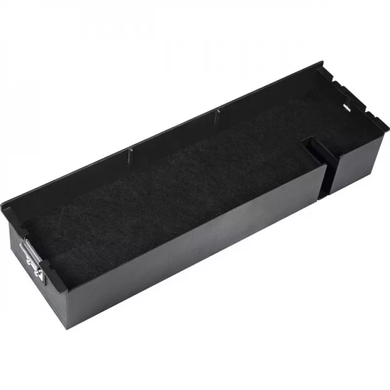 Filtro para exaustor Electrolux MCFE18ST, carvão ativo, 372×112×73 mm, compatível com AEG